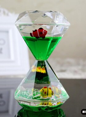 滴油魔笔筒沙漏计时器儿童流沙水晶球荧光漏斗儿童家居