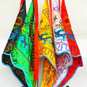 道品大号五龙旗仙字旗令字旗五色令旗伸缩旗杆令旗架子全