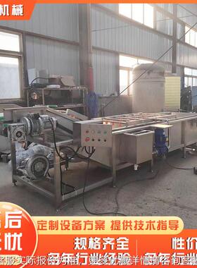 花生水果清洗机 OVQ高压流清洗设清备 花生清洗去 泥洗机厂家直营