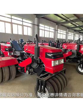 2023春季麦苗起身期镇压器5马力柴油力款动镇LXN压机小麦2麦田压