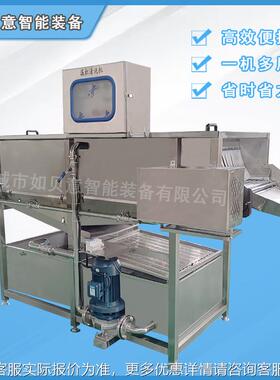 莓滚杠洗机用红枣滚清杠清洗机 全自动IPK滚草杠玉米清洗商机