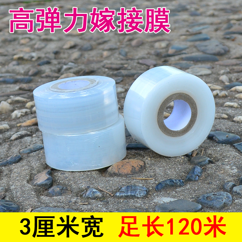 自粘式园林果树嫁接膜 包扎带缠绕膜接树嫁接膜 嫁接胶带