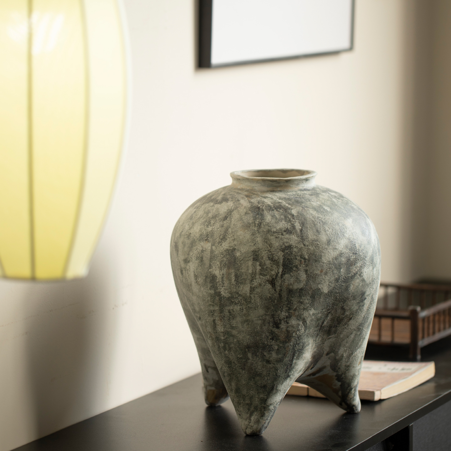 景德镇新中式陶瓷花瓶复古怀旧