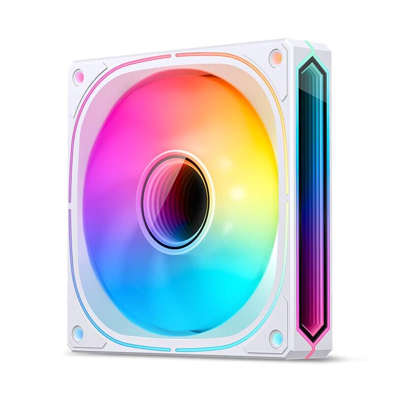 Jonsbo乔思伯FR-606 FR-505 5vARGB千层镜光效 12CM棱镜机箱风扇