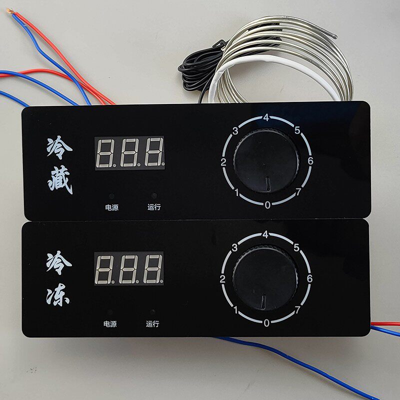 商用冰柜控制器保鲜柜冷柜展示柜温度调节器温控开关冷柜温控面板