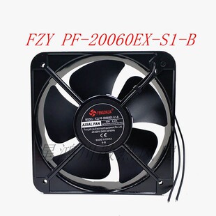 全新QA20060HBL 65W轴流风机 机柜机箱轴承滚珠20cm 散热风扇220v