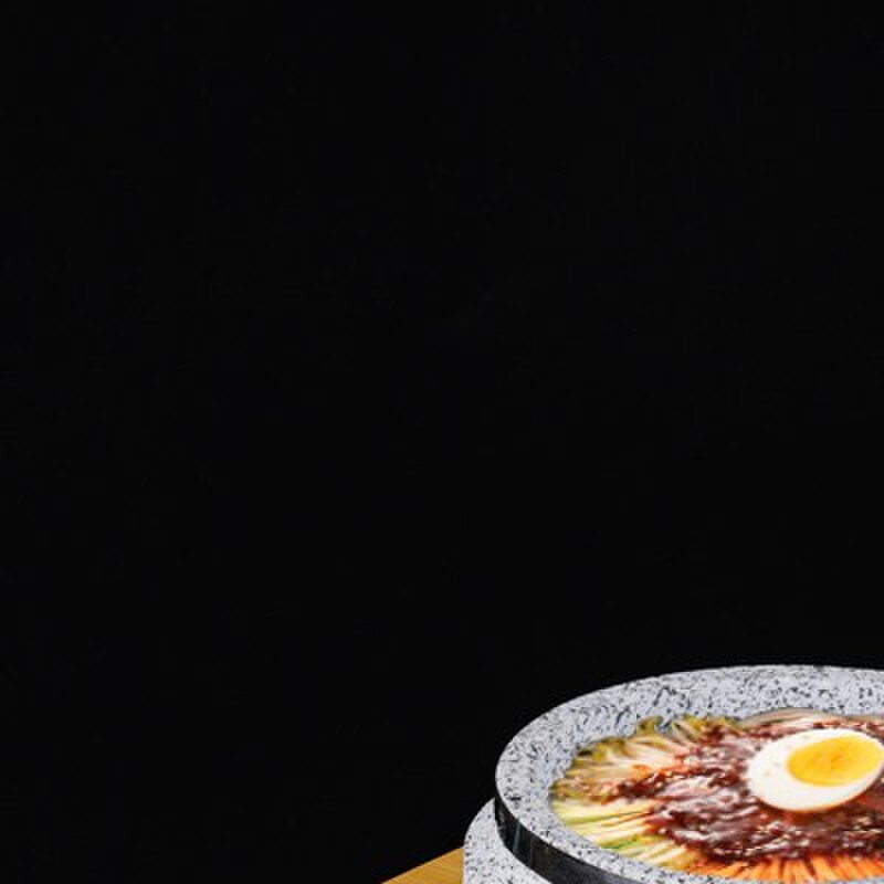 酒店餐具隔热托盘石锅拌饭餐具套组竹制石锅隔热垫石锅专用锅托