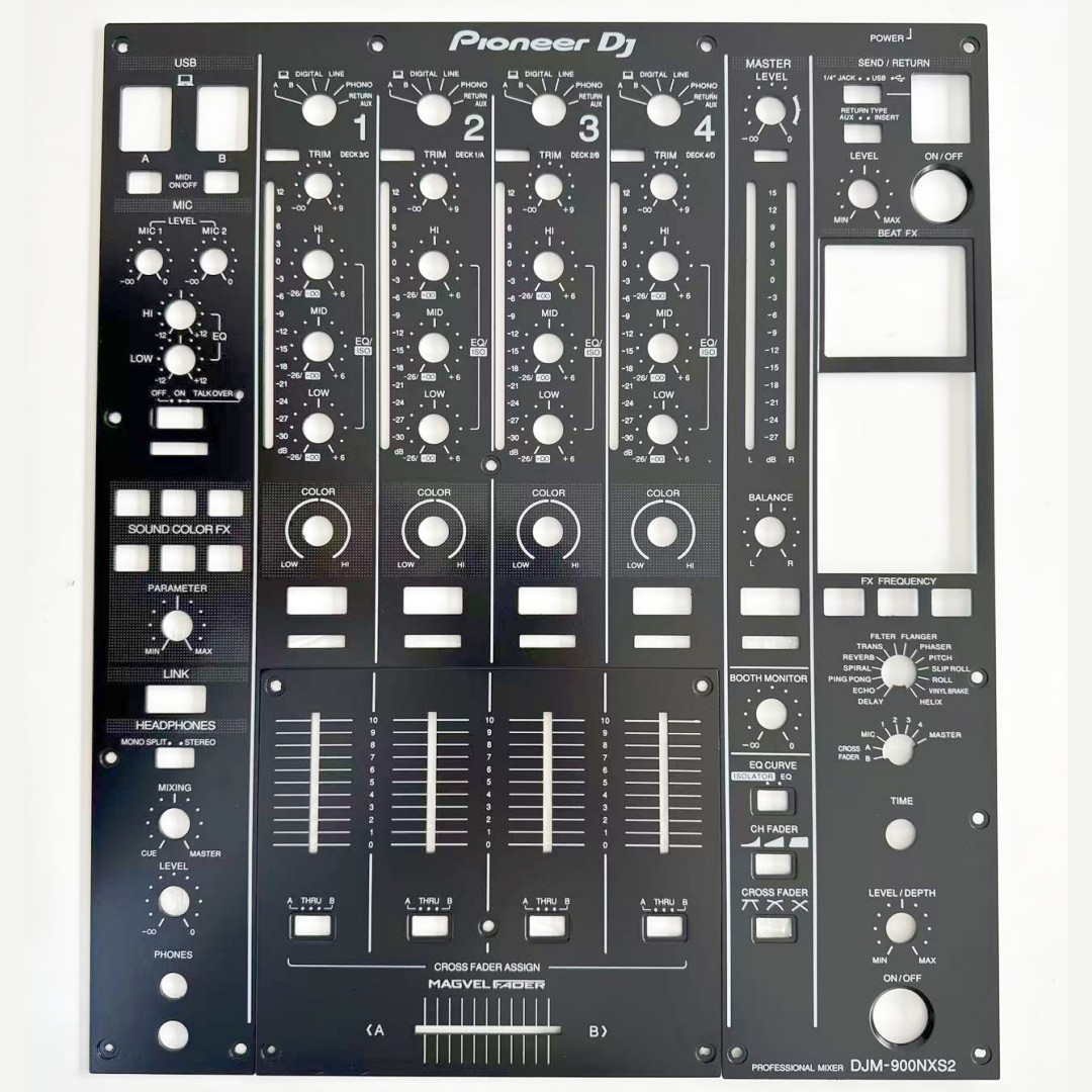 先锋面板 DJM900NXS2 2000 700 800 S7 900 750MK2 混音台铁面板