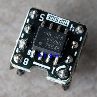 全新正品： 一代高速高精度发烧运放之王 OPA627BU（附AP测试）