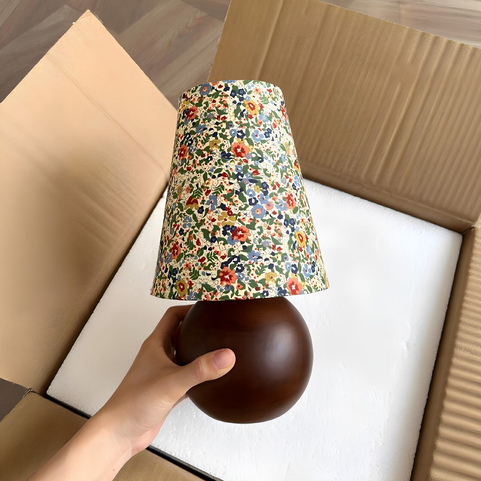 中古风台灯轻奢高级感卧室床头灯法式复古氛围灯高颜值装饰小夜灯