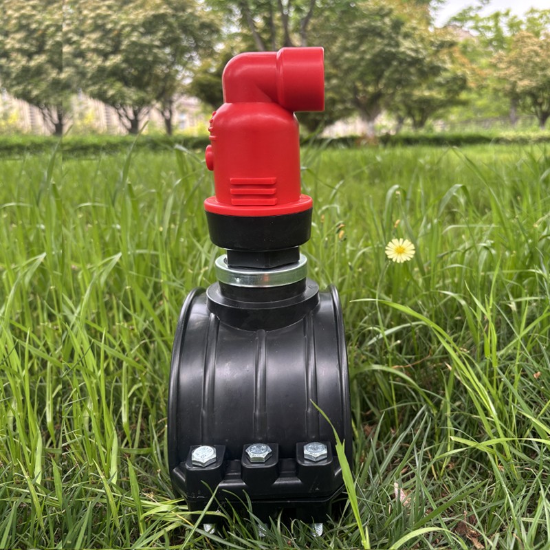 农业灌溉管道全自动塑料排气阀快速调节喷头通用放气阀增接口三通