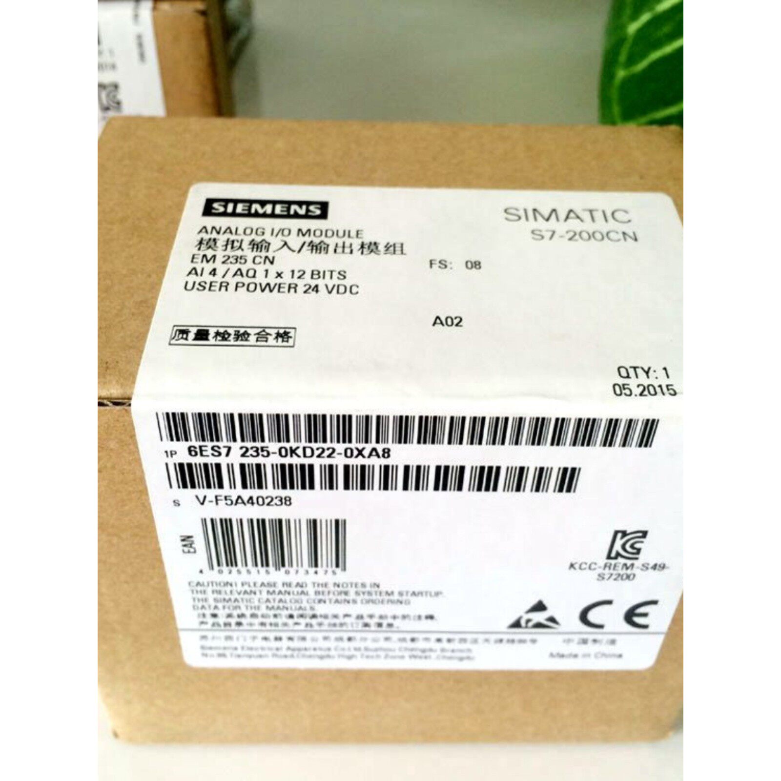 EM235CN模块6ES7235- 6ES7 235-0KD22-0XA8(0XA0) 现货OKD20-OXAO