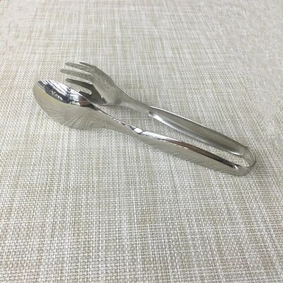 不锈钢夹子加厚食品夹烧烤夹厨房菜夹自助餐水果夹沙拉夹
