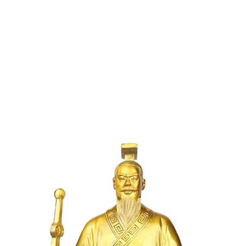 黄帝炎帝轩辕黄帝摆件全身始祖炎黄老祖五谷大神农氏炎帝雕像