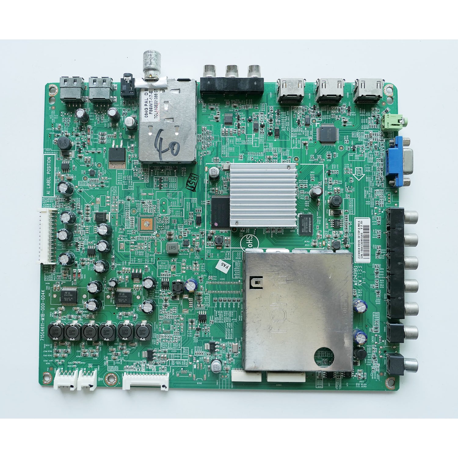 原装先锋LED-40V600 46V600主板715G4611-M1A-000-004K屏T460HW08