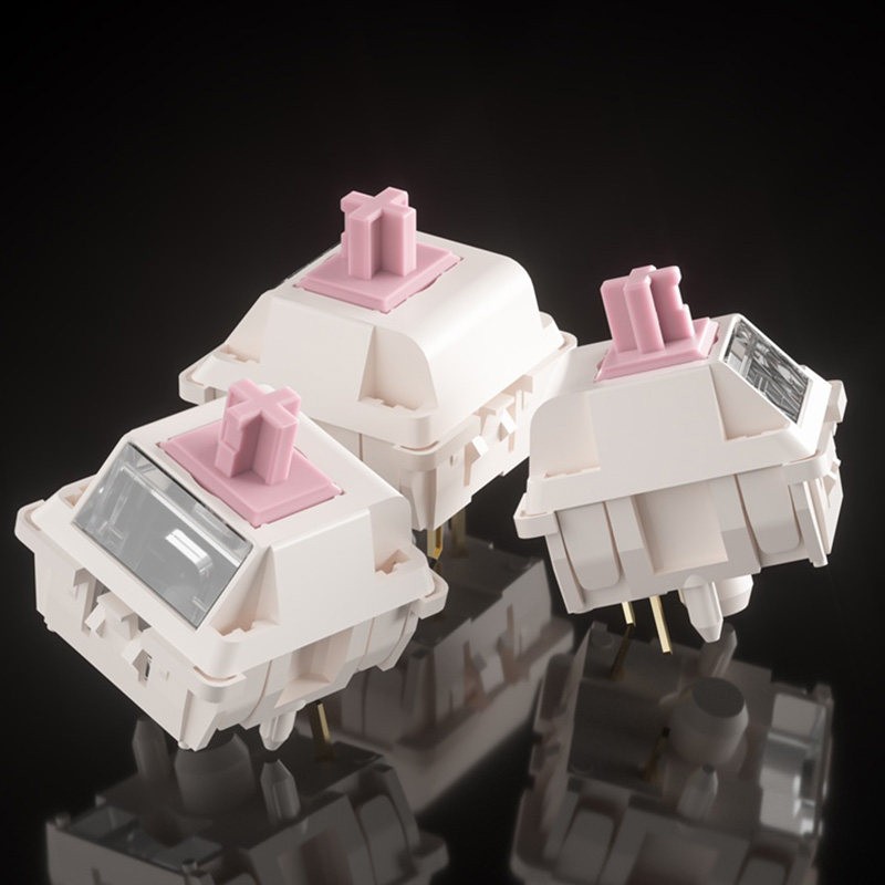 玉兔轴线性轴手感P3轴心尼龙PC外壳5脚60gJWICK JWK