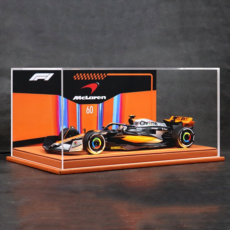 英国赛事版迈凯伦F1方程式赛车模型MCL60合金跑车模型收藏版车模