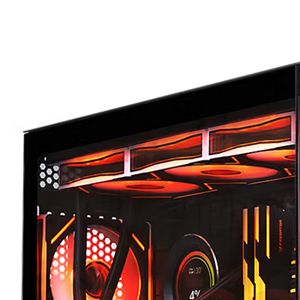 先马轨迹mini 曲面玻璃海景房机箱支持M-ATX主板双360水冷位机箱