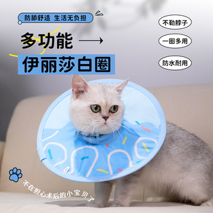 专供伊丽莎白圈绝育术后防舔宠物项圈舒适不勒伊丽莎白圈