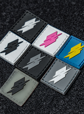 内核妄想 品牌LOGO士气章一英寸 机能战术背包魔术贴臂章徽章