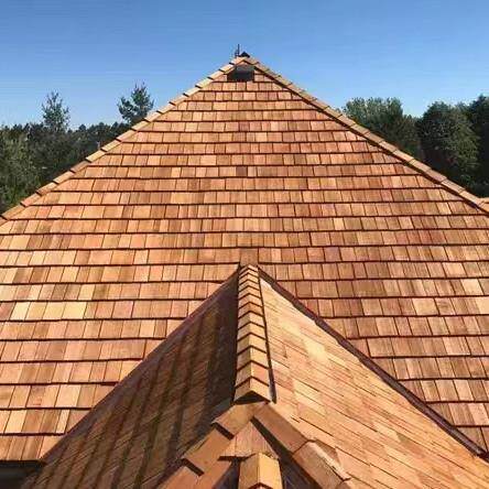 红雪松木瓦加拿大红色雪松防腐木无节香柏木烧烤板烤鱼木片炭烤木