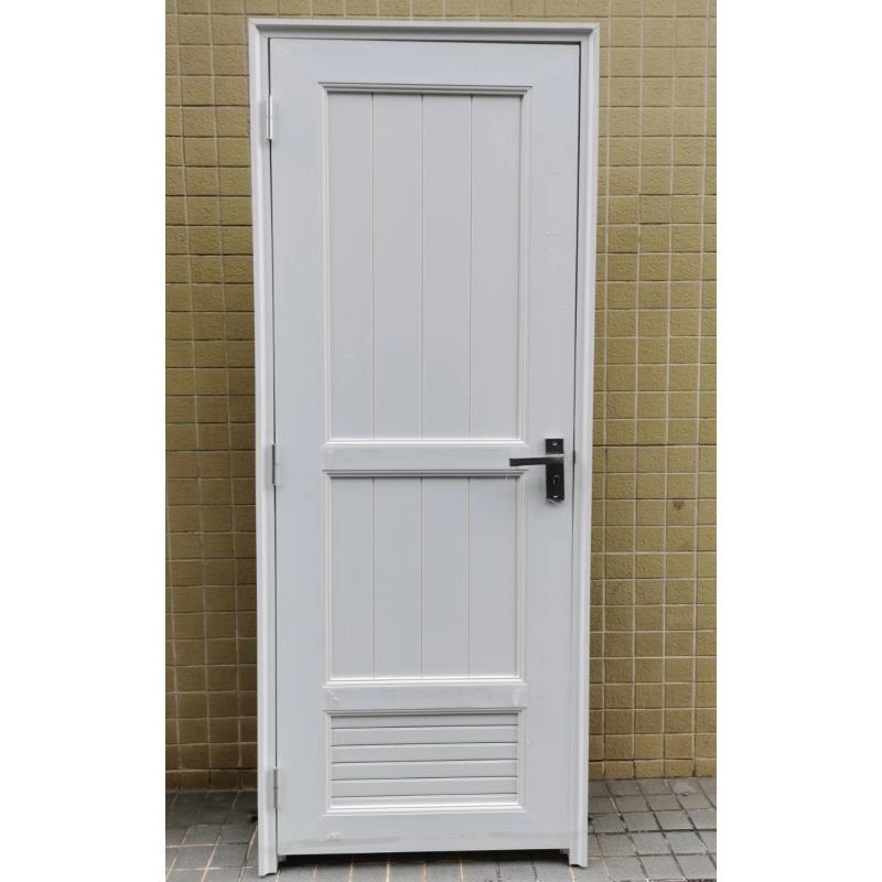 塑钢料胶门卫生间厕所门订制百叶通风室内平开杂物房门防水工程门