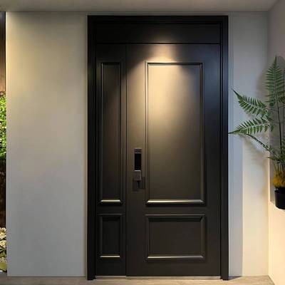 防盗门法式入户门子母门甲级进户门别墅大门美式复古单门上门安装