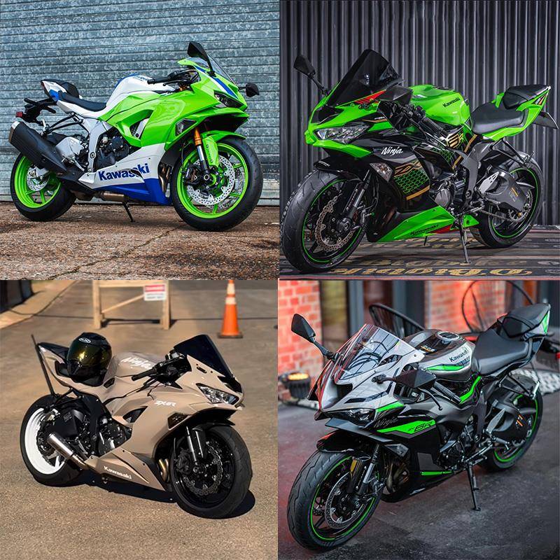 适用川崎忍者 Ninja ZX-6R 636 ZX6R 23-24款 全车外壳 版画定制
