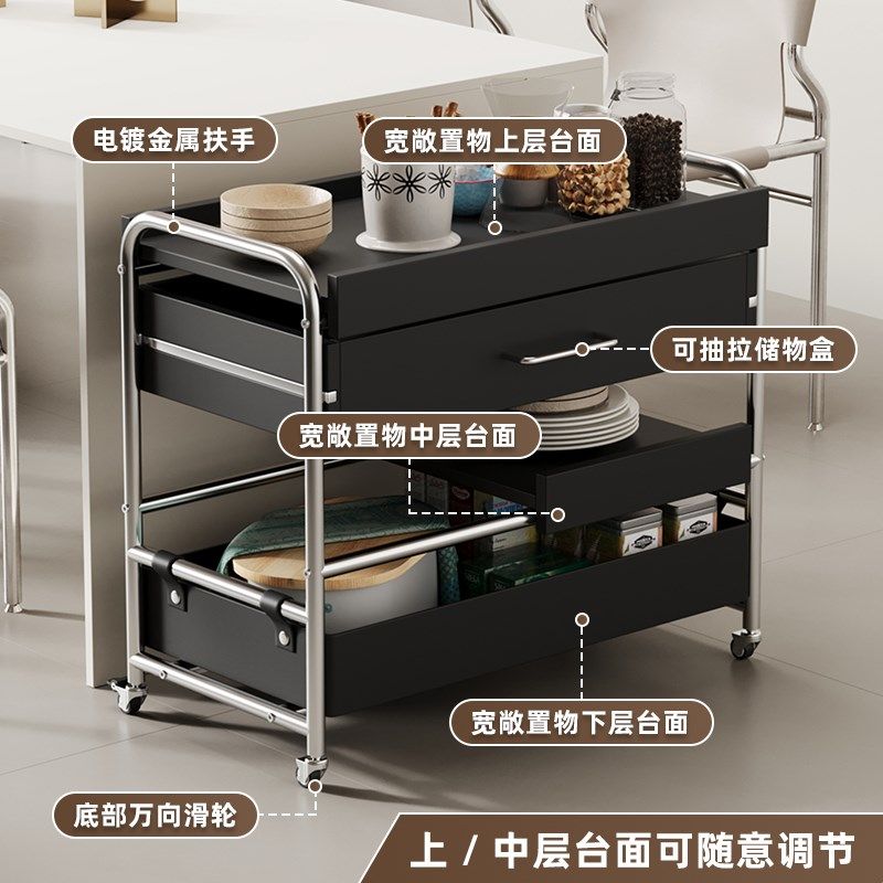 威展实木边几现代风家用沙发边几客厅推车小茶几,住宅家具,移动边几/推车,淘宝优惠券,粉丝福利购,淘宝优惠卷