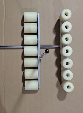 旭铭易工全自动糊盒机本折部延伸压轮固定杆直径MMMMMM