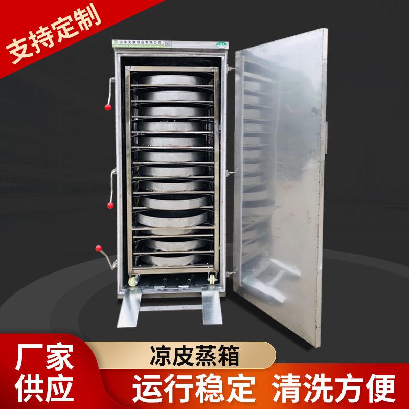天宸单门24层凉皮蒸箱不锈钢大型燃气糕点蒸柜快餐店馒头蒸柜机
