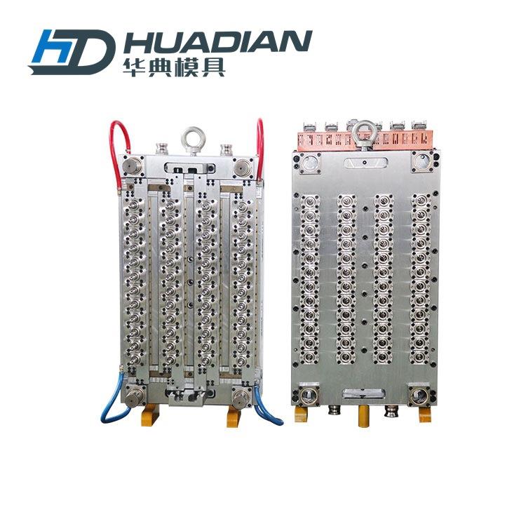 PET瓶胚模具加工广口瓶油瓶饮料瓶水瓶胚气封针阀自锁模具