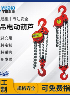 DHP环链葫芦5t10T20吨群吊爬架葫芦80V油罐焊接电动葫芦