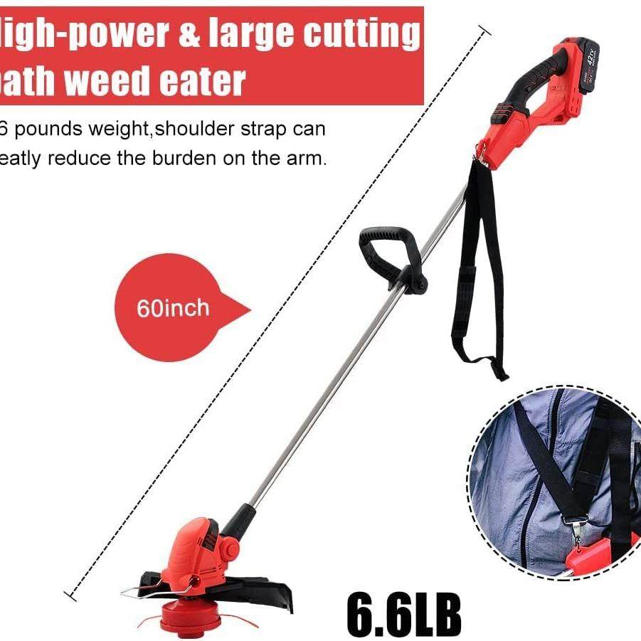 园艺工具锂电池充电式工业电锯草坪大功率长杆手持除草无刷割草机,农机/农具/农膜,割灌机/割草机/油锯,淘宝优惠券,粉丝福利购,淘宝优惠卷