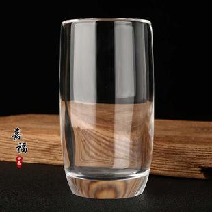 纯手工天然原石打磨水晶茶杯主人杯单杯品茗杯酒杯茶具刻字果汁杯