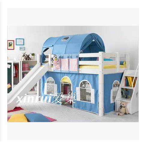 儿童床上帐篷公主床幔半高床床蓬室内帐篷床男孩女孩床饰品小帐篷