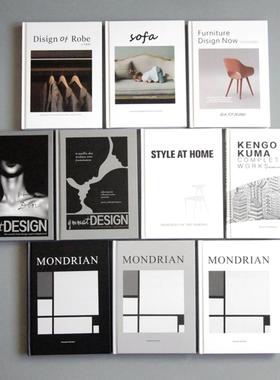 27CM样板房装饰真书 彩色内页可翻页装饰书 卖场道具书摆件饰品