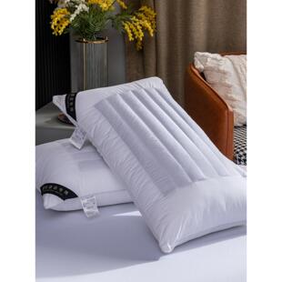 五星级酒店专用半荞麦壳两用枕头护颈家用防打呼噜枕芯一对整头