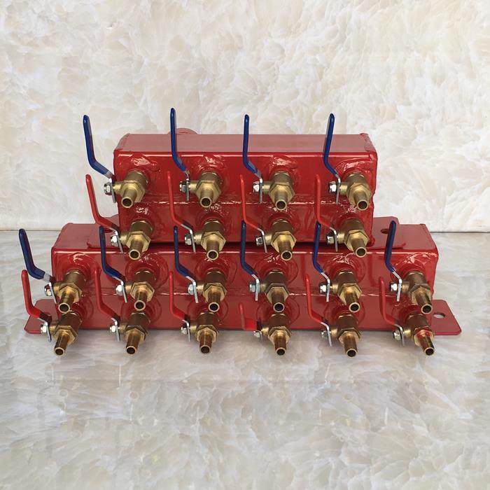 双排海天注塑机水排分流器/模具冷却水运水排/分水排/分水器