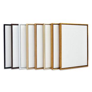 免装裱油画框带画布外框亚麻油画布成品装饰画丙烯肌理画框定制