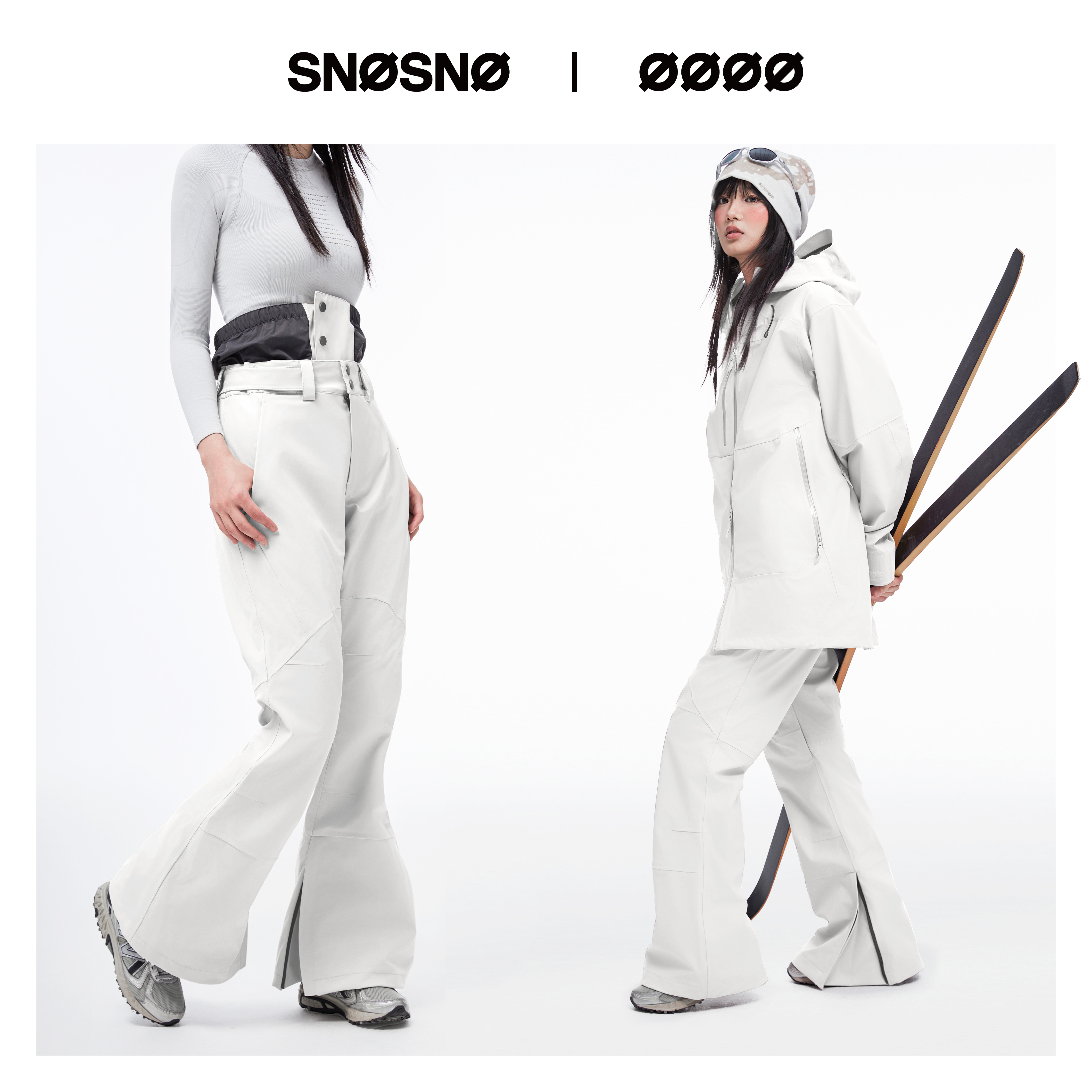 SNOSNO专业滑雪裤修身2025新款