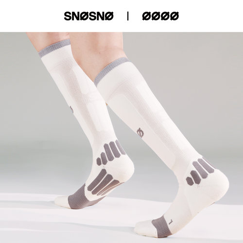 SNOSNO美利奴羊毛滑雪袜抗菌抑菌