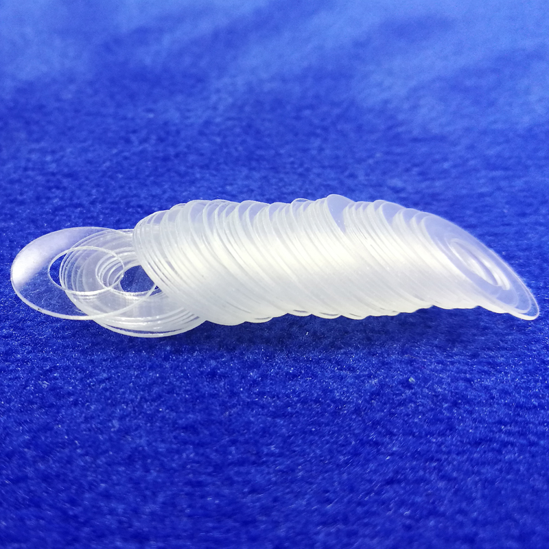 PVC透明塑料平垫片胶绝缘垫圈薄螺丝硬介子m2/m3/m4/m5/m6/m8/m10
