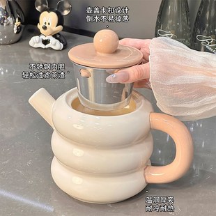 家用客厅高颜值水壶喝水杯子一套乔迁新居茶杯茶具 高级感杯具套装