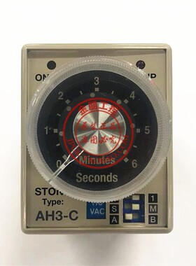 原装正品台湾仕通STON 多段式时间继电器 AH3-C AC110V
