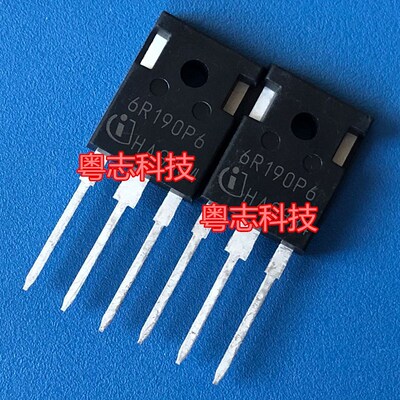 [粤志]进口 6R190P6 IPW60R190P6 全新原装现货 650V 57A TO-247
