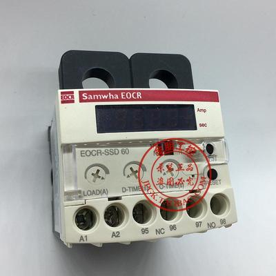 原装正品韩国三和Samwha电机保护器 EOCRSSD60DR7  60DQ7