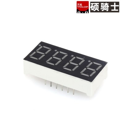 红色高亮LED数码管四位 0.28/0.36/0.4/0.56/0.8英寸 FJ3461AH/BH