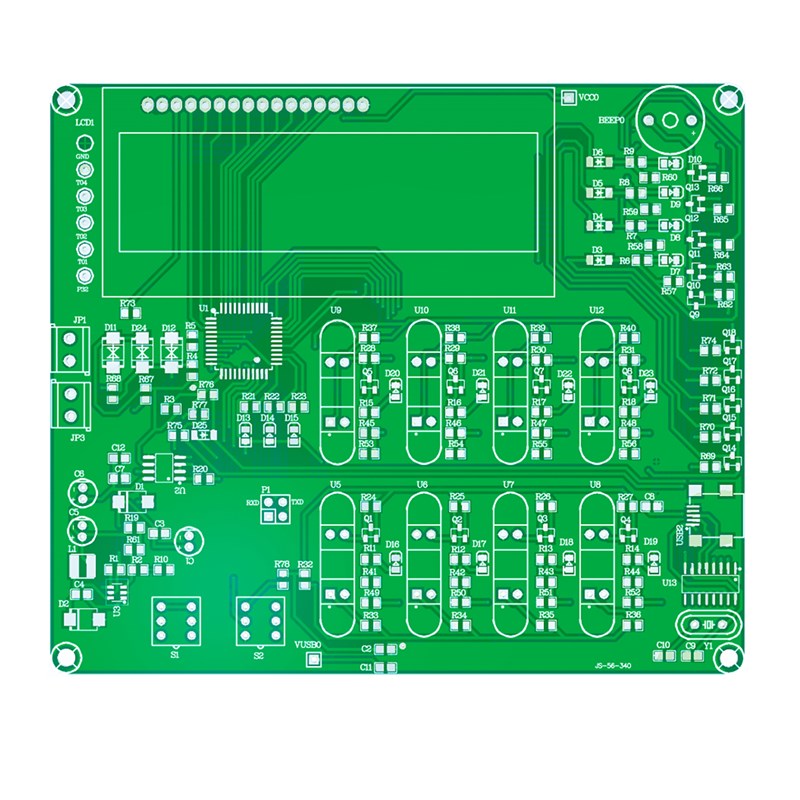 模拟地铁控制系统LabView电子电路装调应用技能竞赛套件JS-56-340