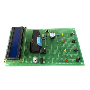 基于51单片机温湿度报警器电路源程序洞洞板电子制作DIY焊接套件